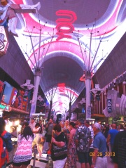 We had a great time at the Fremont Street Experience.